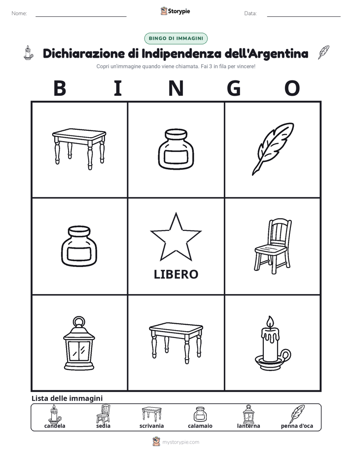 Bingo delle Immagini