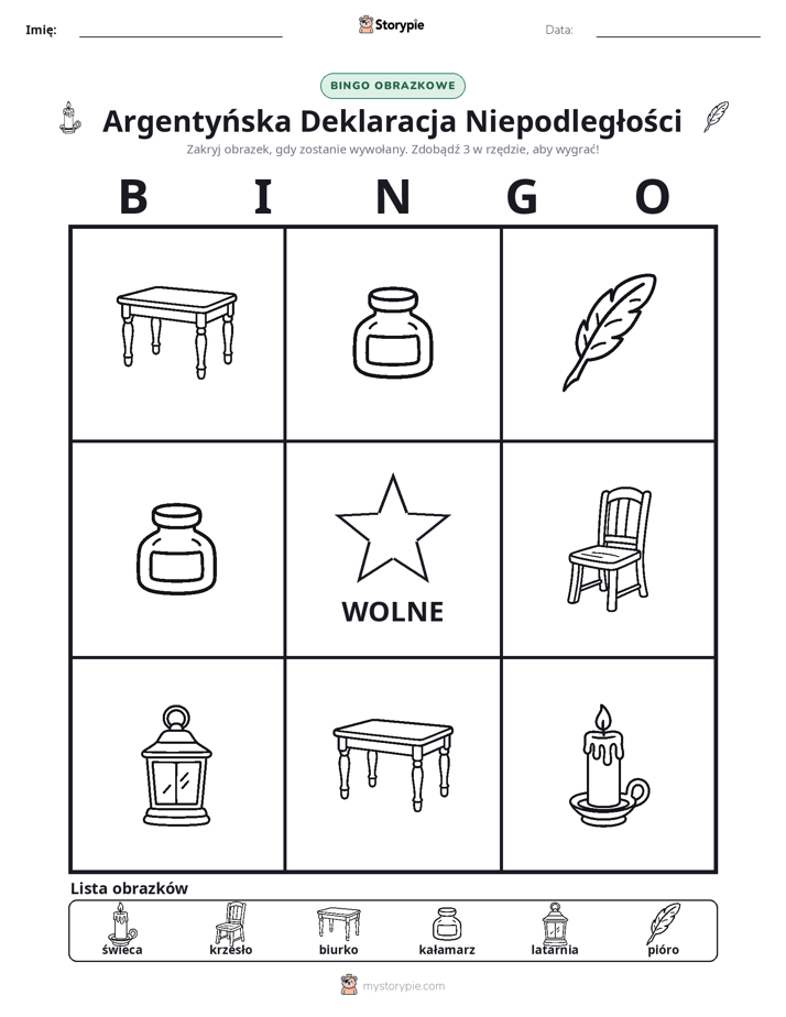 Bingo obrazkowe