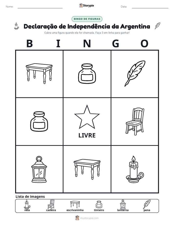 Bingo de Imagens