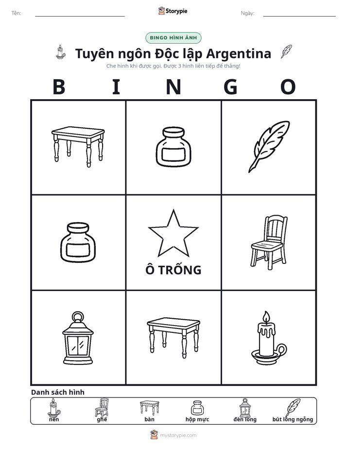 Bingo Hình Ảnh