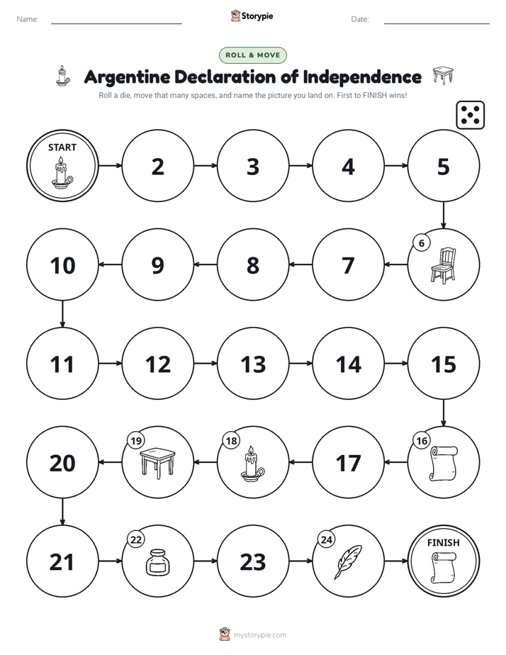 Roll & Move Game