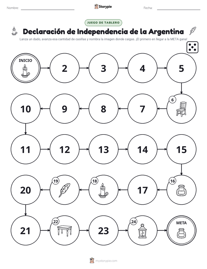 Juego de Rueda y Avanza