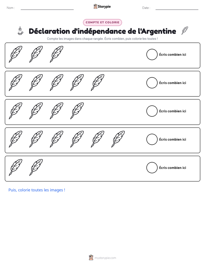 Compter & Colorier