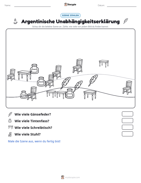 Zähl-Szene