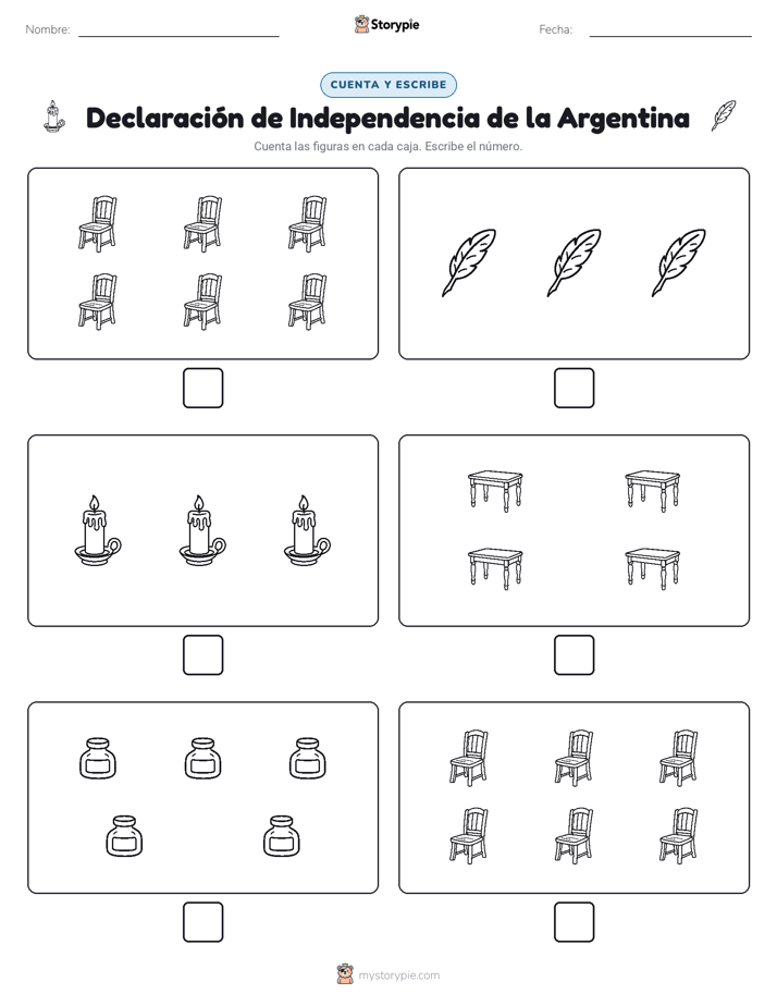 Cuenta y Escribe