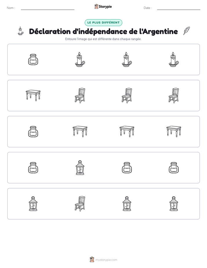 Celui qui ne correspond pas
