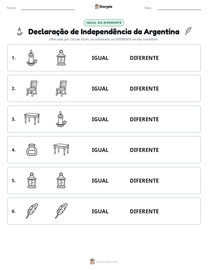 Igual ou Diferente