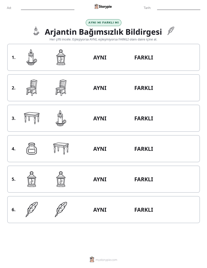 Aynı mı Farklı mı