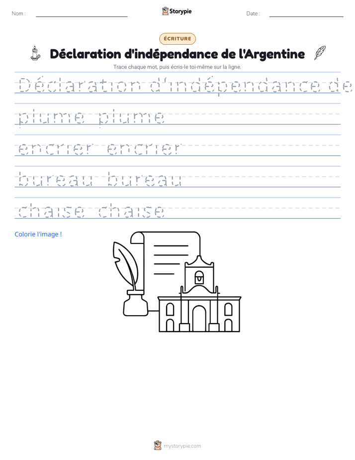 Pratique d'écriture