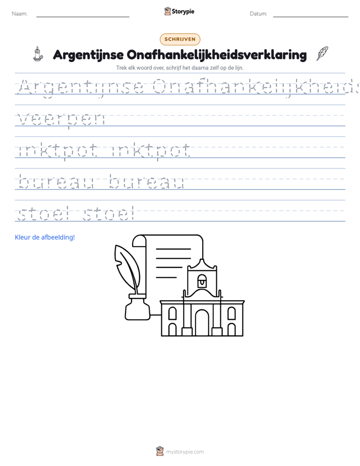 Schrijf Oefening
