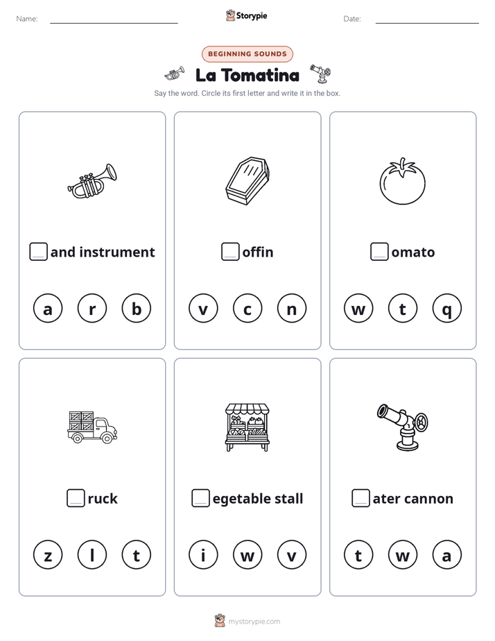 Beginning Sounds