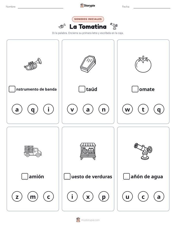 Sonidos Iniciales