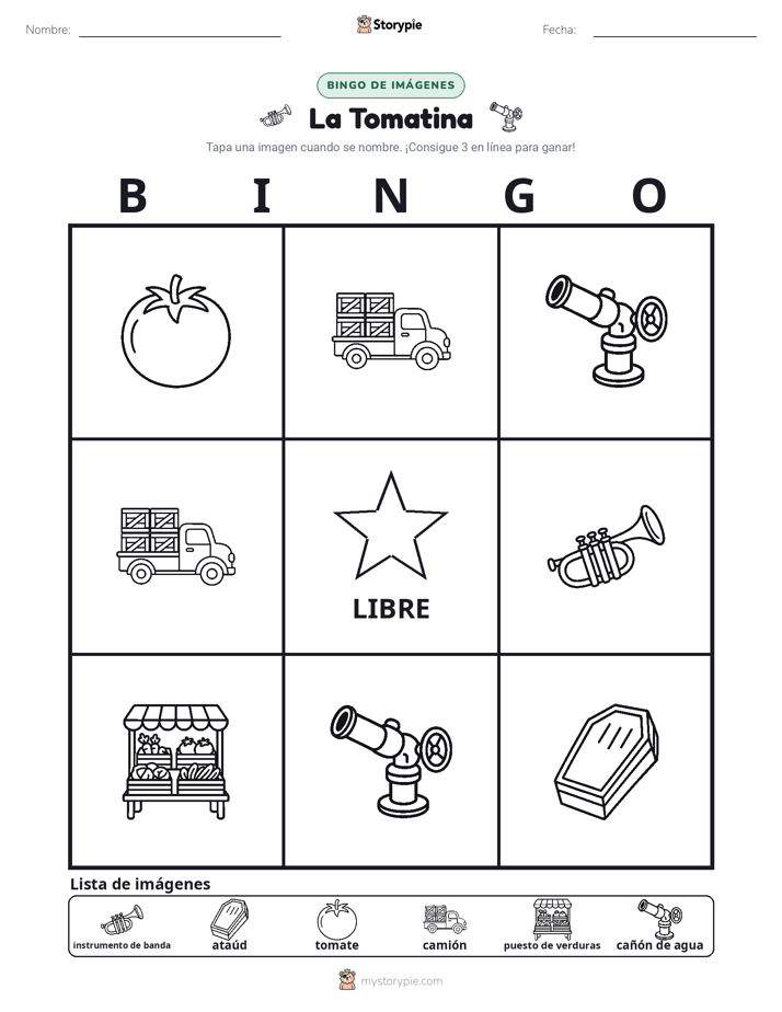 Bingo de Imágenes