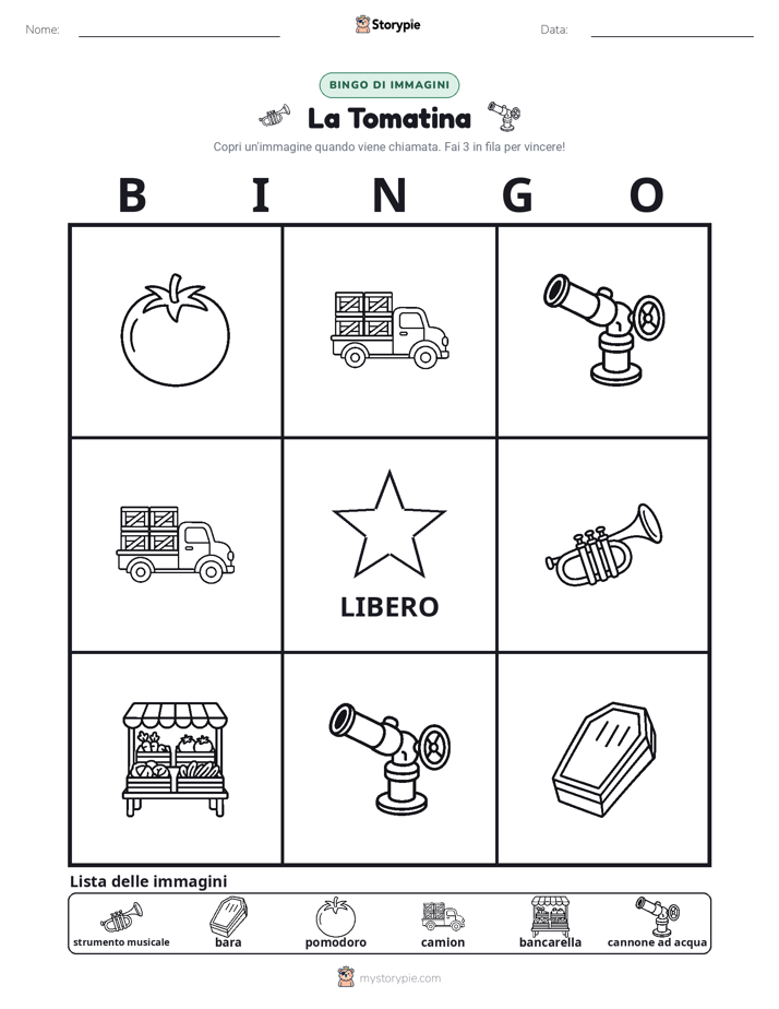 Bingo delle Immagini