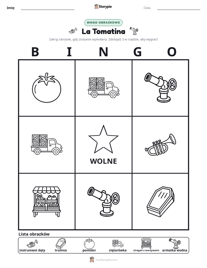 Bingo obrazkowe