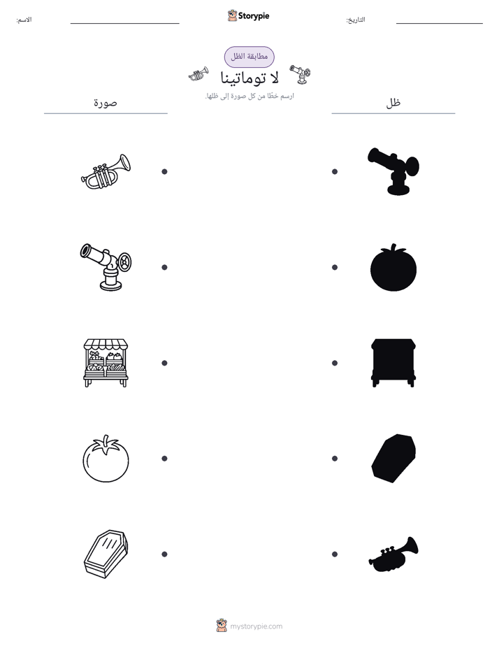 مطابقة الظل