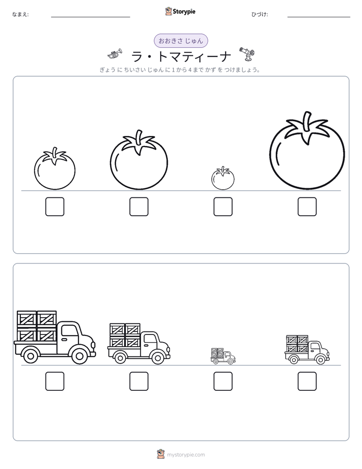 サイズ順