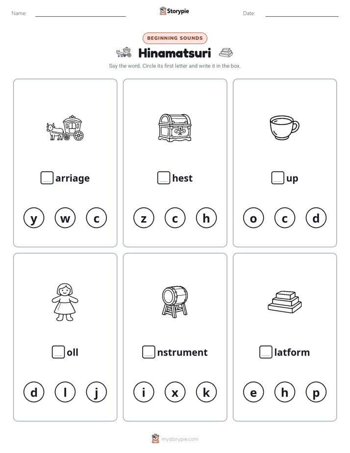 Beginning Sounds