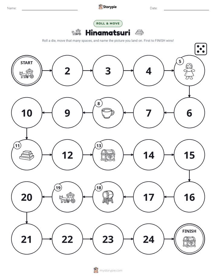 Roll & Move Game