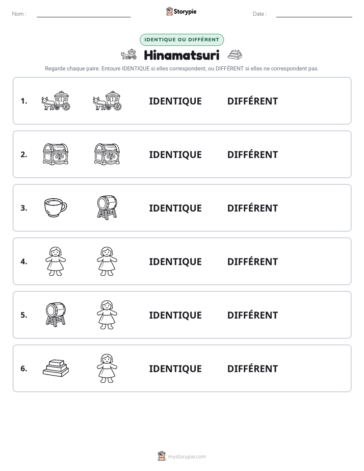 Identique ou Différent