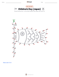 Children's Day (Japan) printable worksheet preview