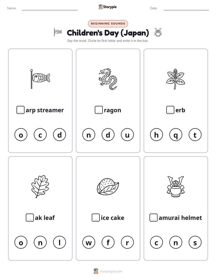 Beginning Sounds