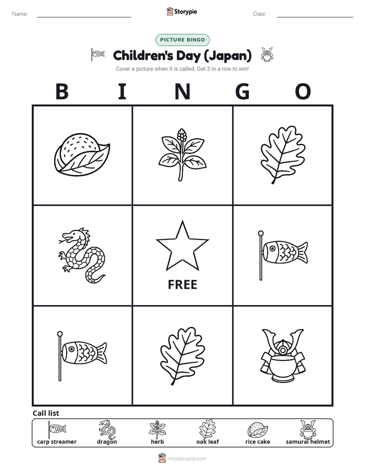 Picture Bingo