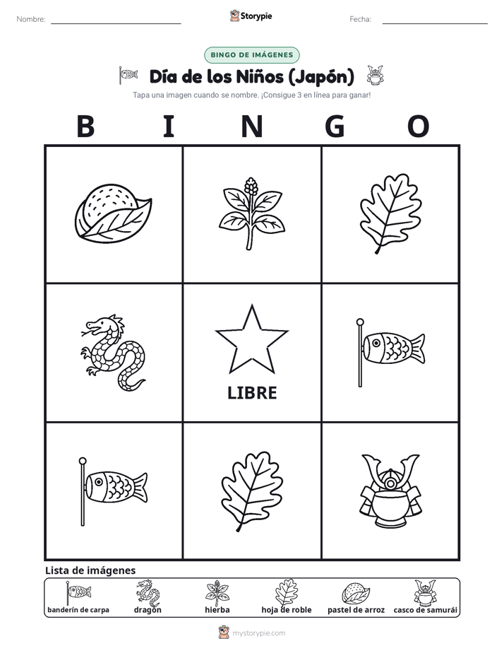 Bingo de Imágenes