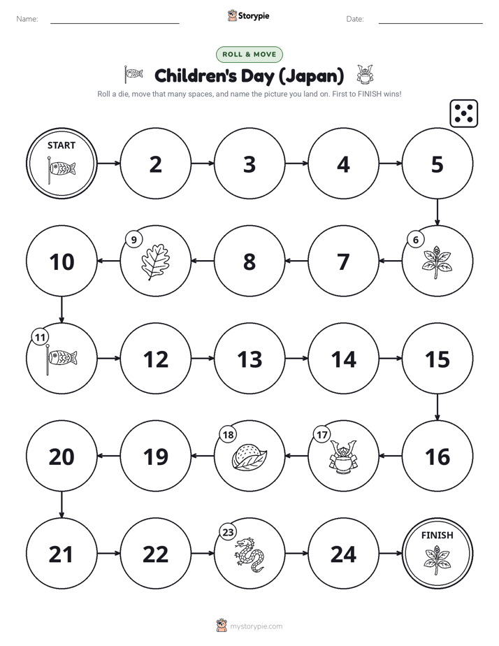Roll & Move Game