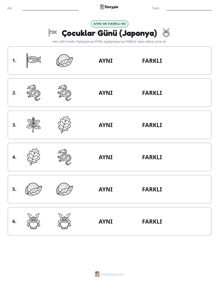 Aynı mı Farklı mı