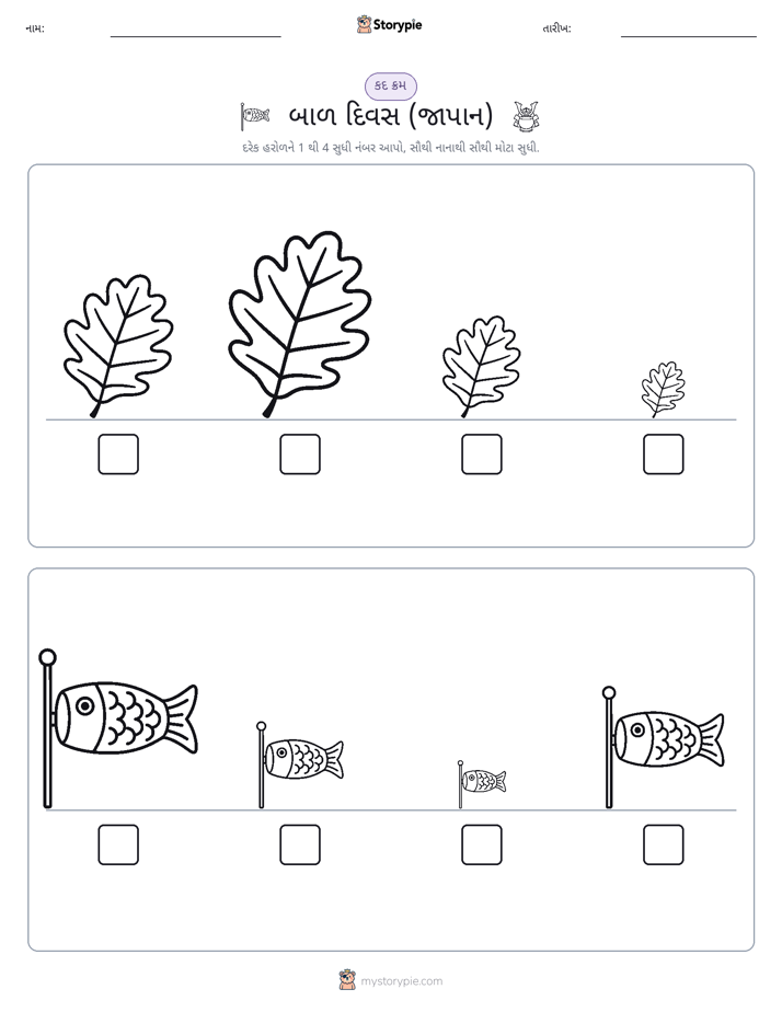 આકાર ક્રમ