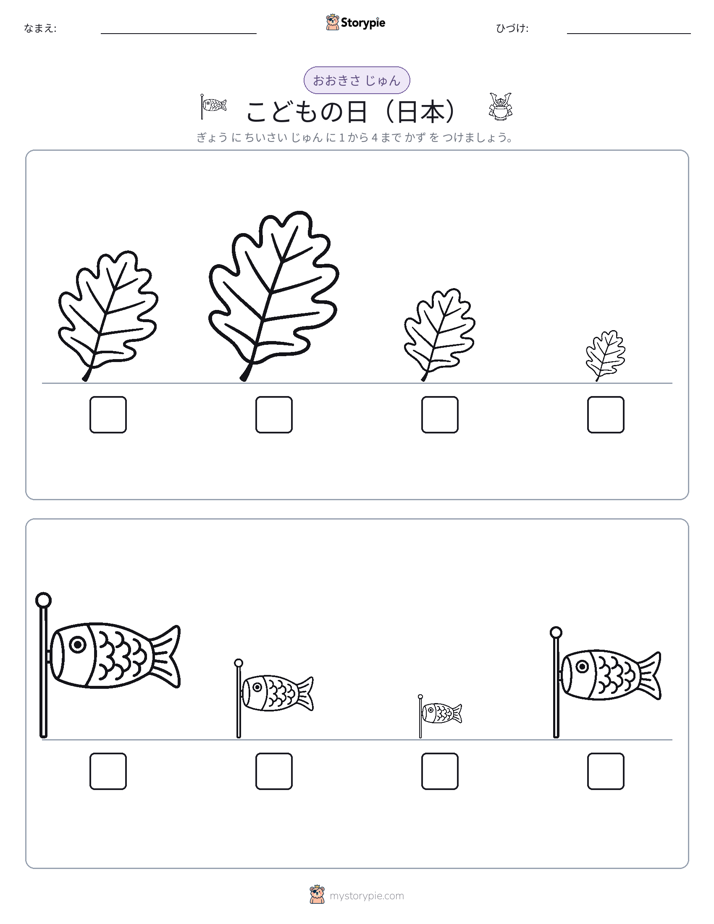 サイズ順