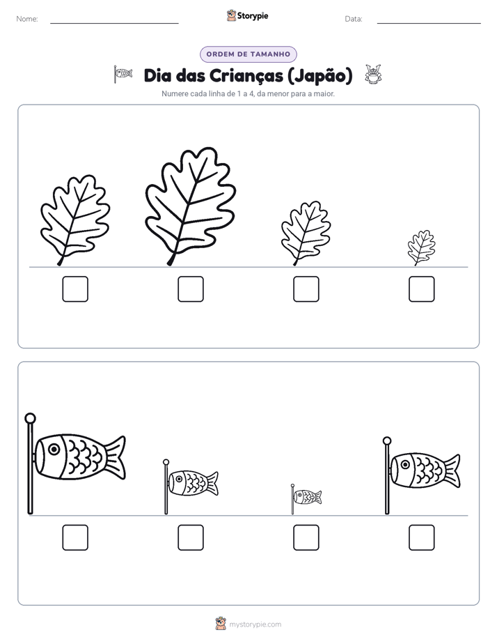 Ordem de Tamanho