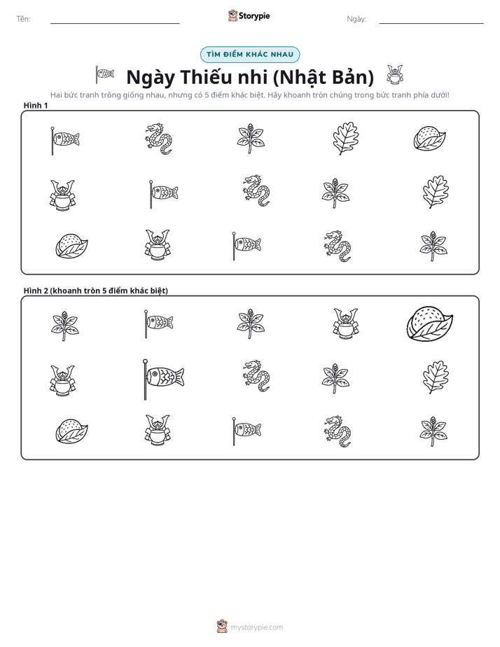 Tìm Sự Khác Biệt
