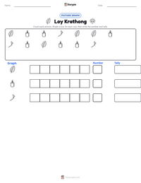 Loy Krathong printable worksheet preview