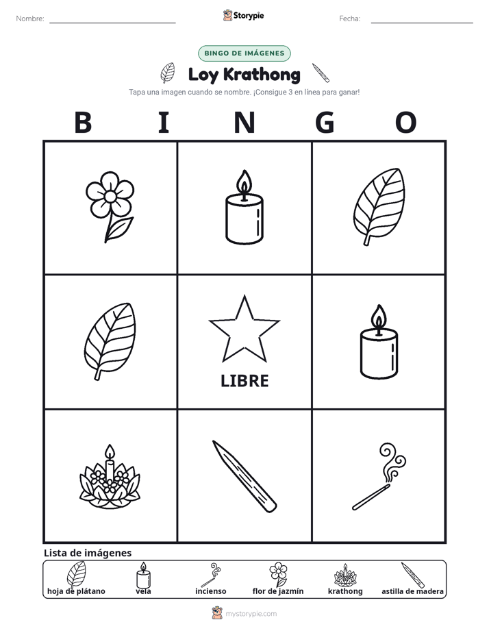 Bingo de Imágenes