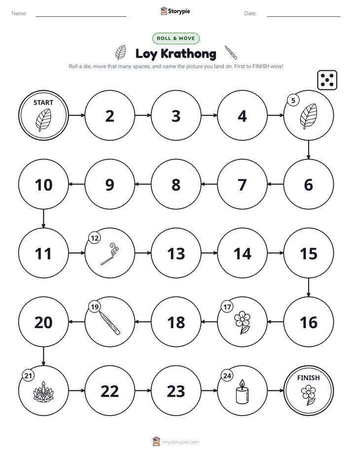 Roll & Move Game