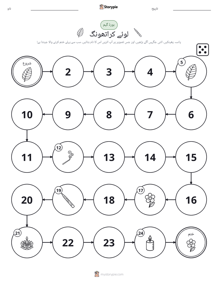 رول اور منتقل کریں کھیل