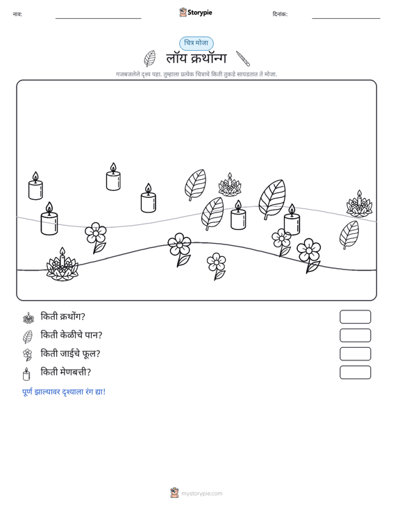 गणना दृश्य
