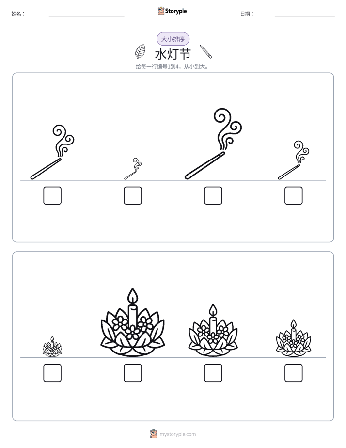 大小排序
