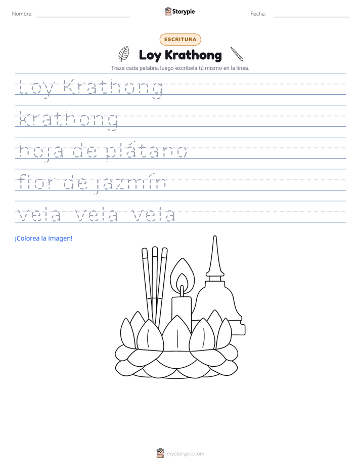 Práctica de Escritura