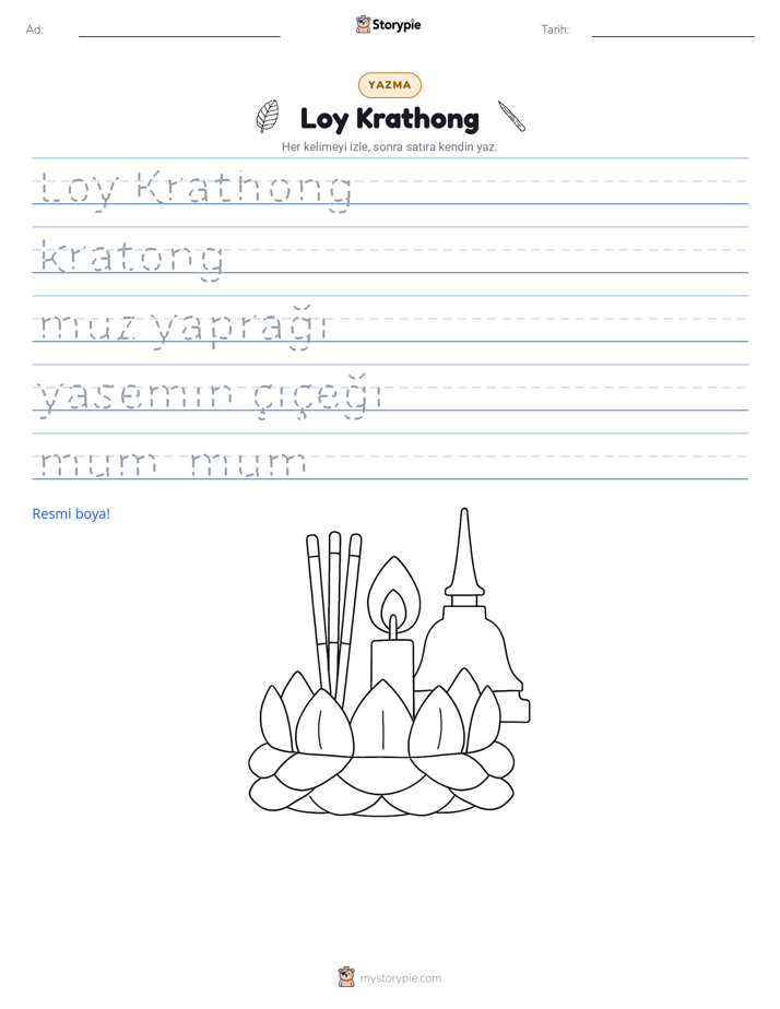 Yazma Pratiği