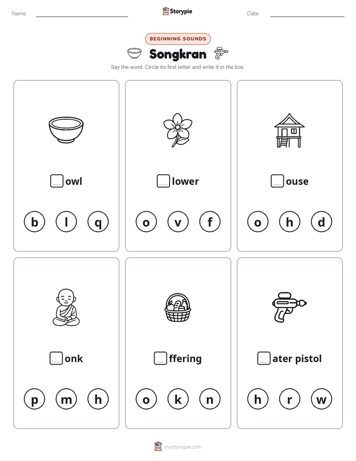 Beginning Sounds