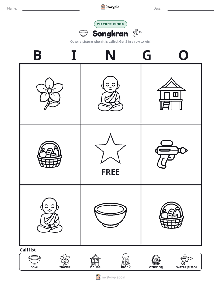 Picture Bingo