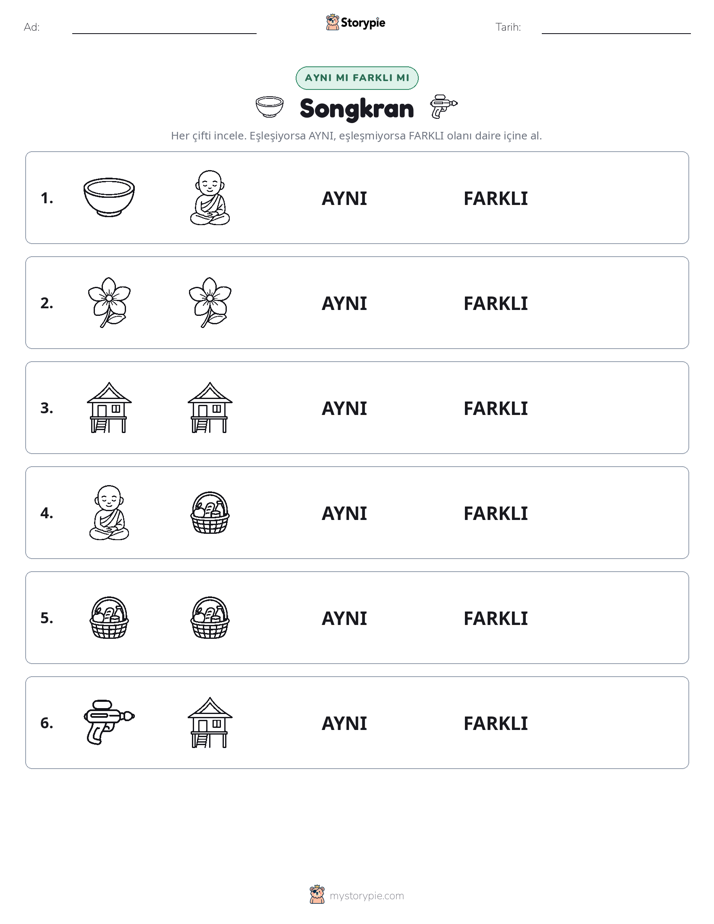 Aynı mı Farklı mı