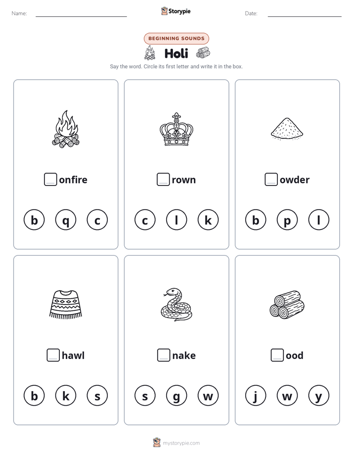 Beginning Sounds