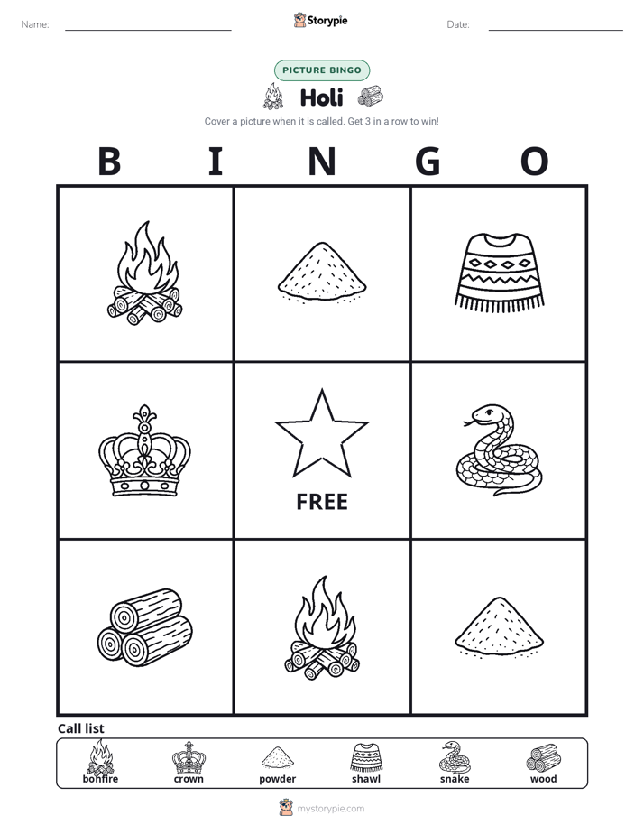 Picture Bingo