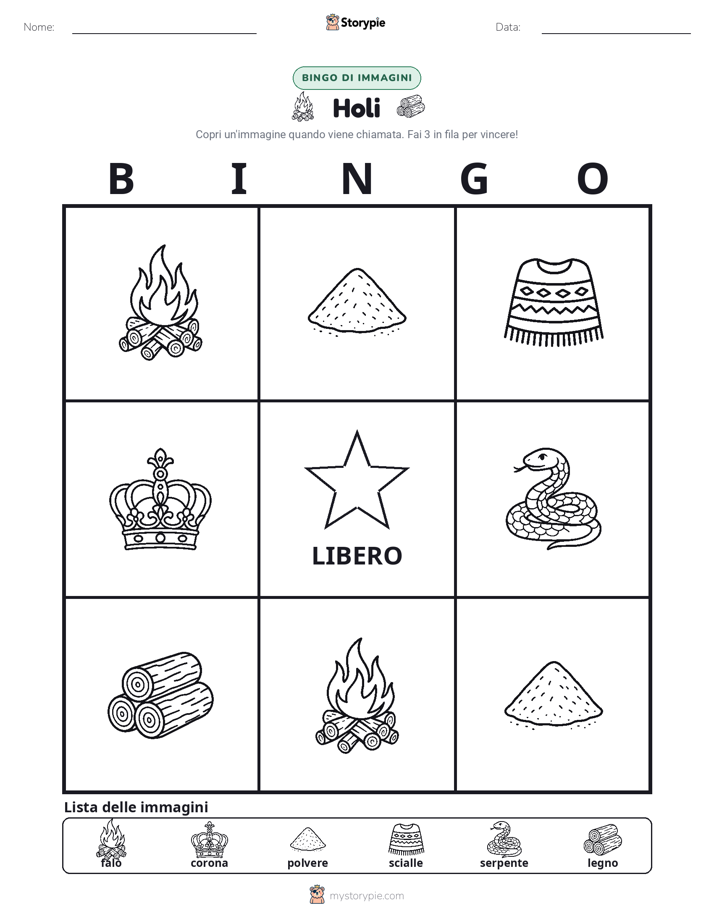 Bingo delle Immagini