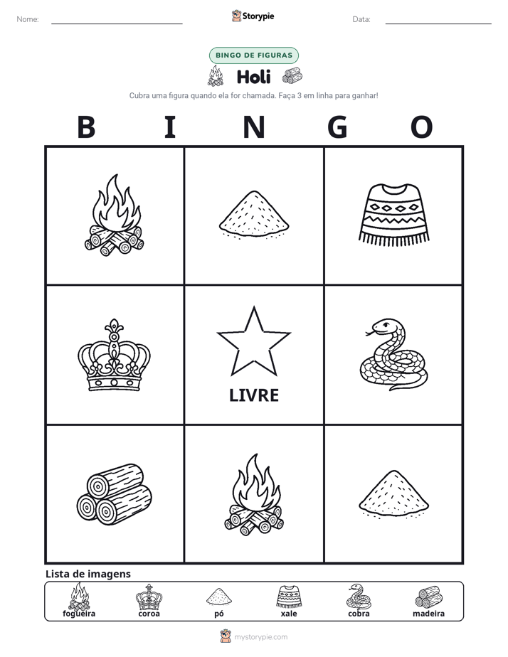 Bingo de Imagens