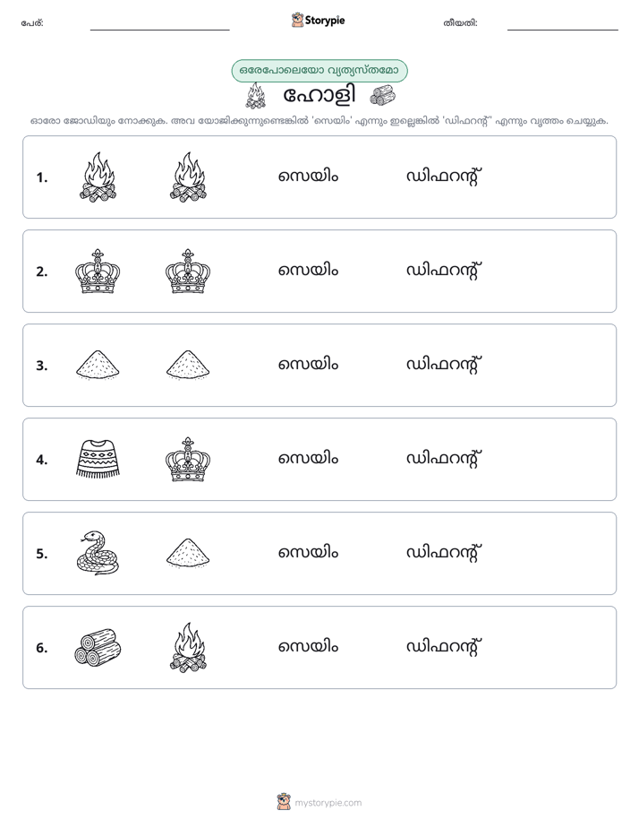 ഒന്നോ വ്യത്യാസമോ